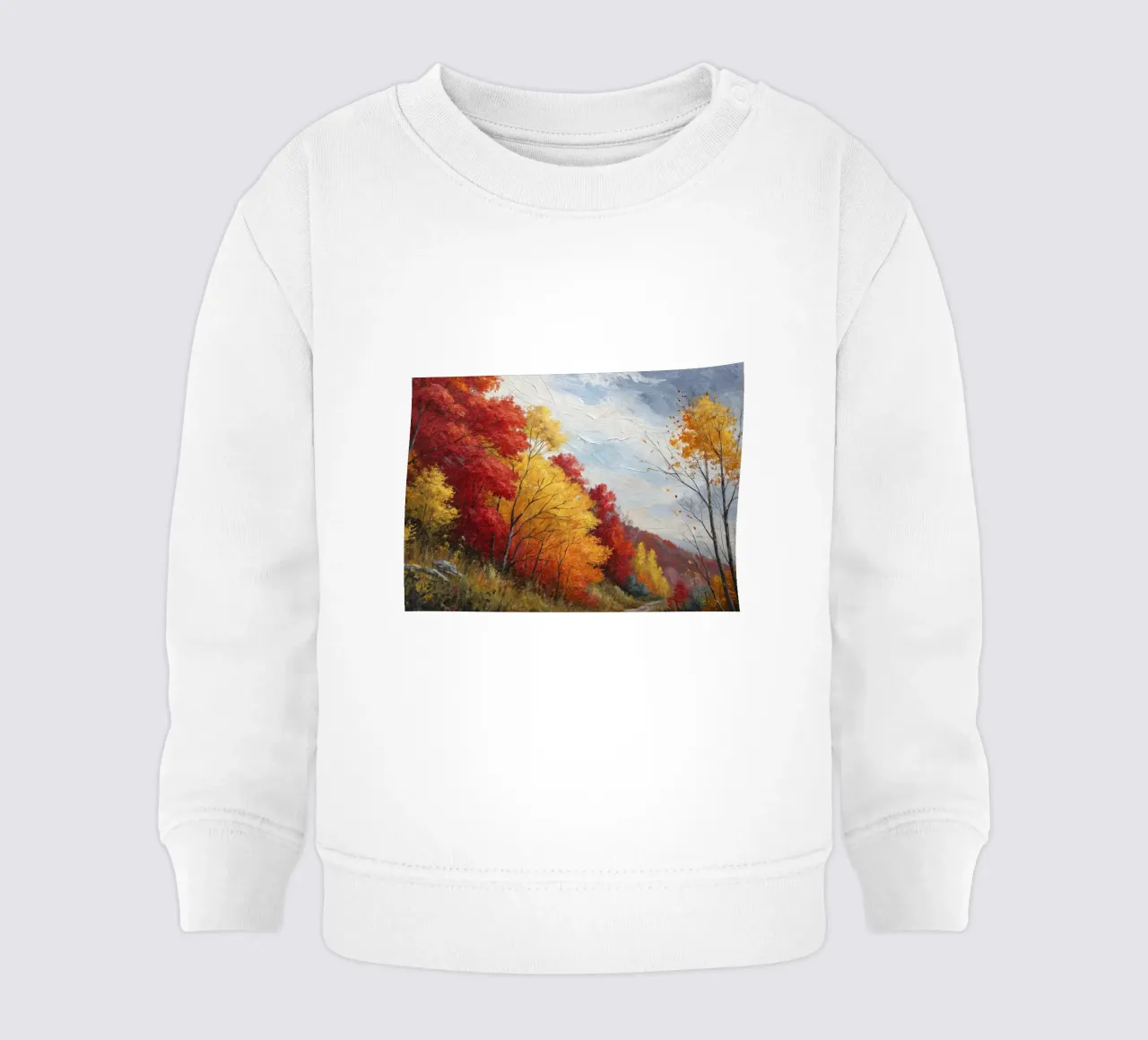 L'autunno felpa neonato da Point and Art