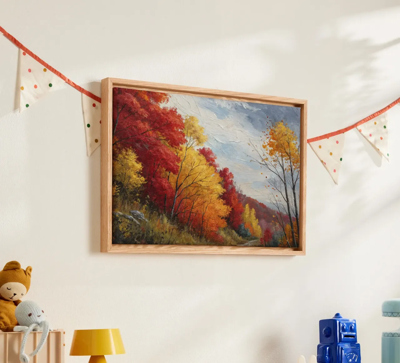 L'autunno tela con Cornice a cassetta da 🎨 Point and Art