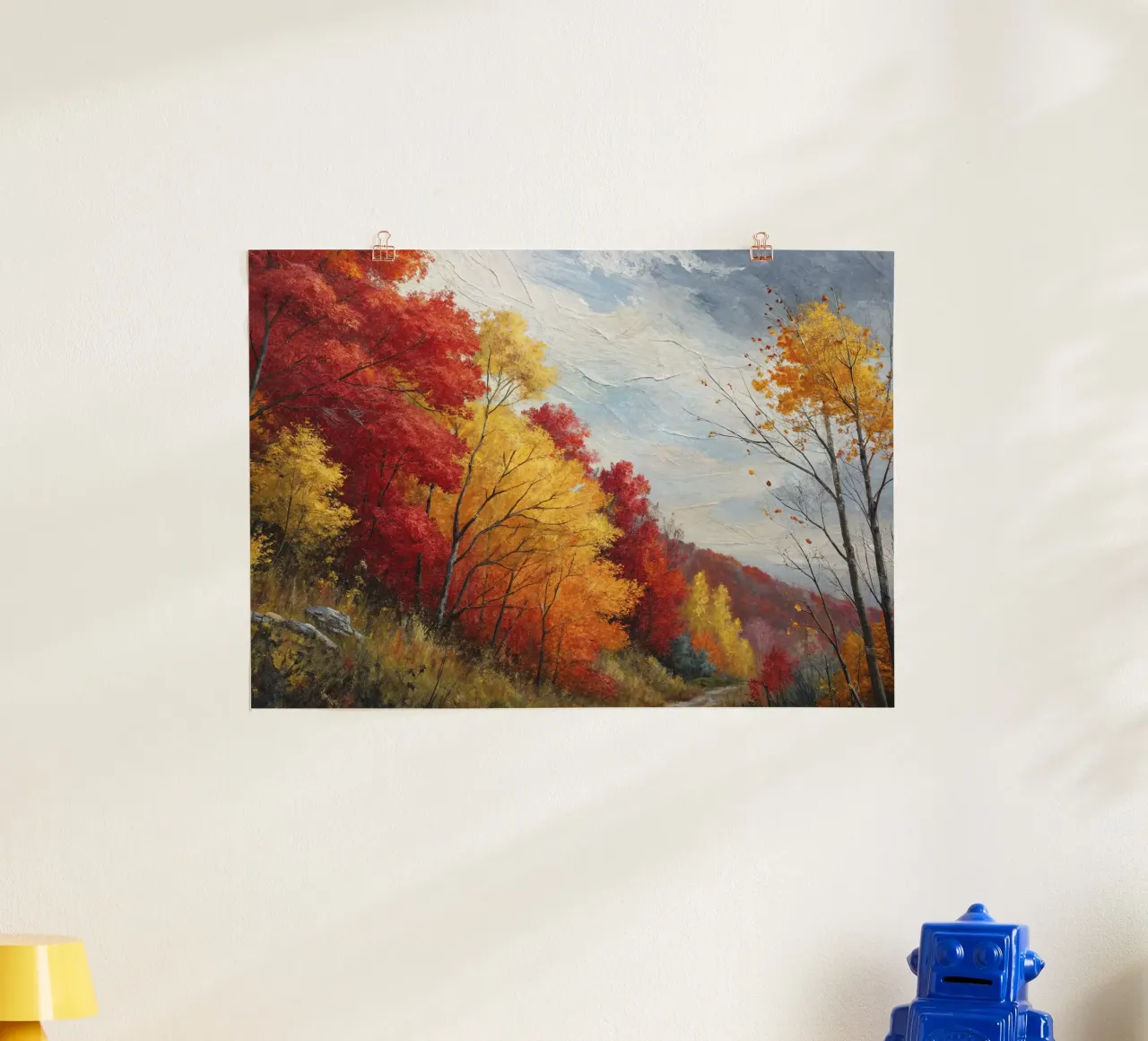 L'autunno carta hahnemühle da Point and Art
