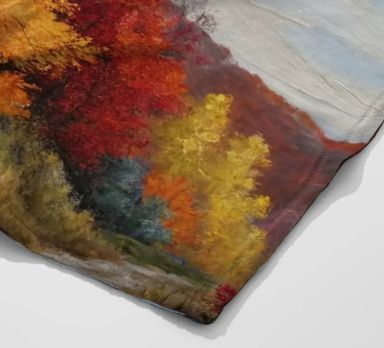 L'autunno coperta in pile da Point and Art
