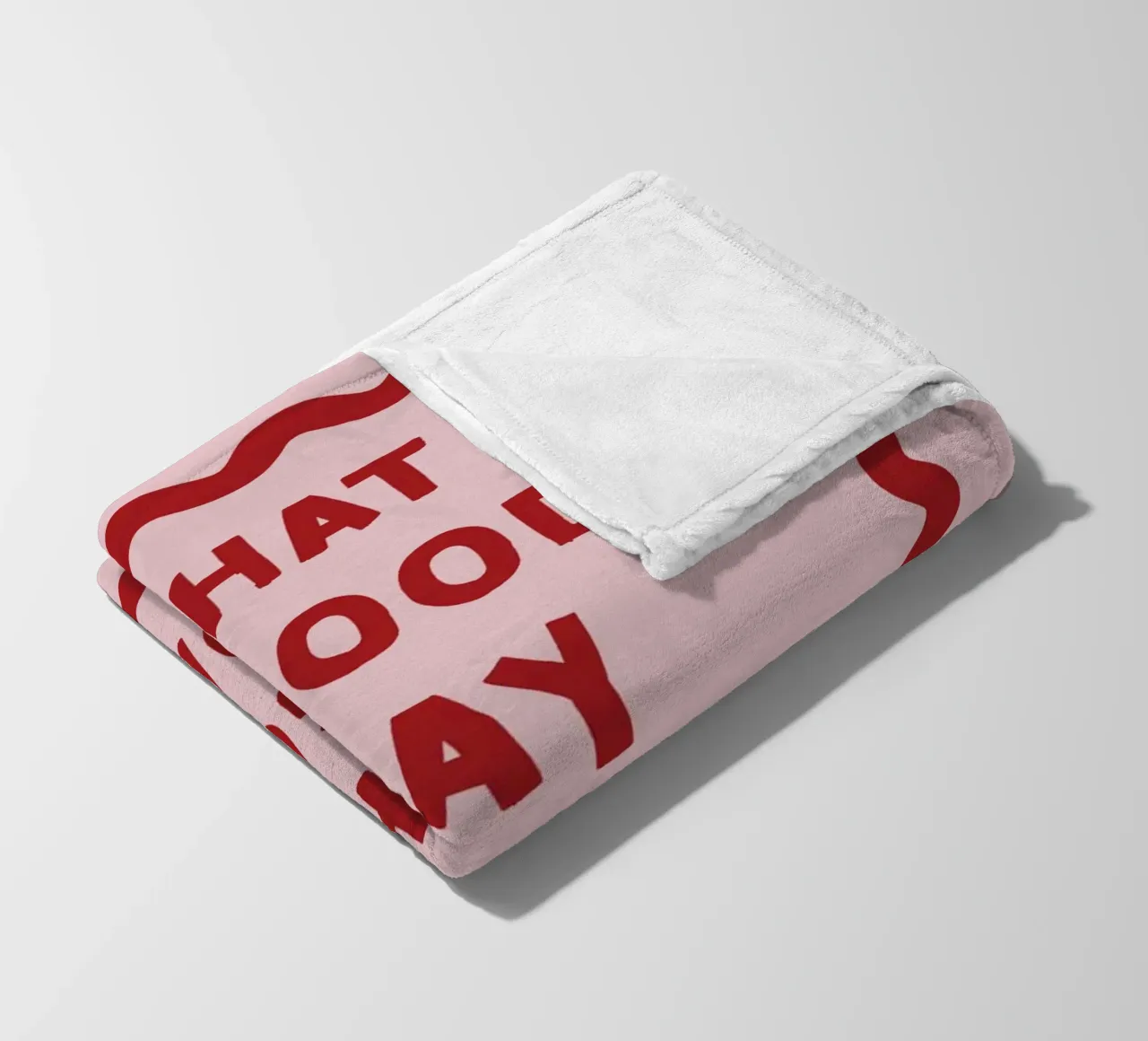 What a good day to have a good day coperta in pile da thesoulhugclub