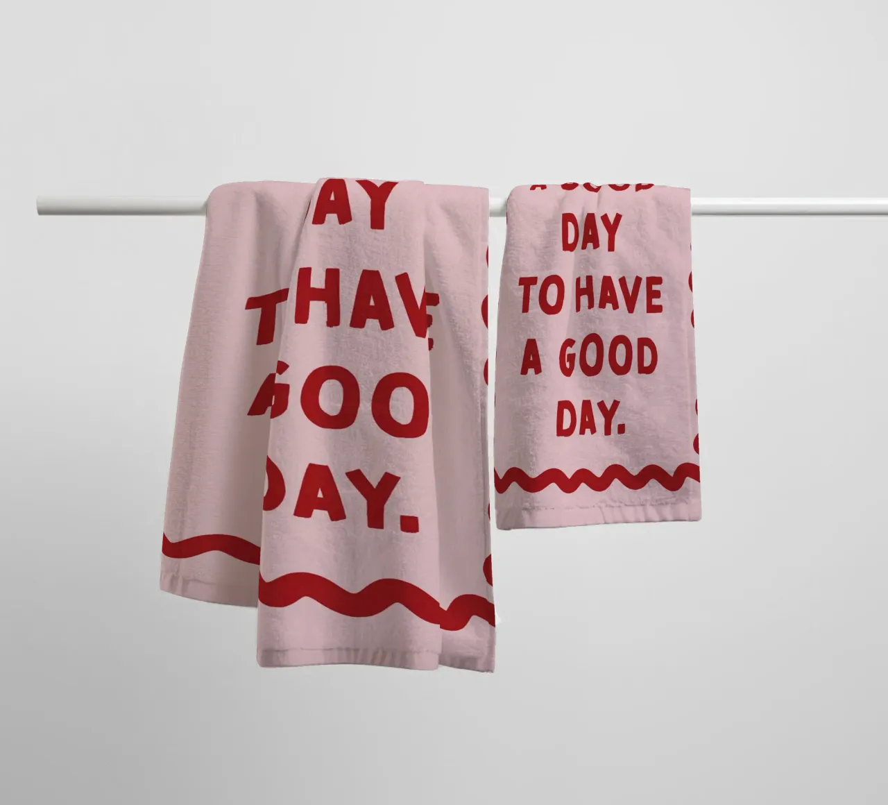 What a good day to have a good day Handtuch von thesoulhugclub