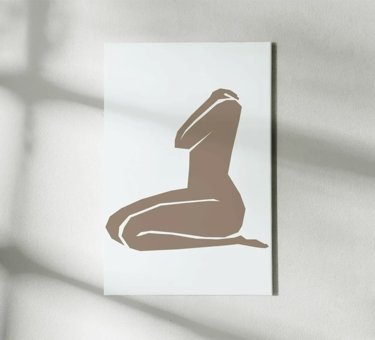 Act No 1 tela con Cornice a cassetta da KRUTH DESIGN