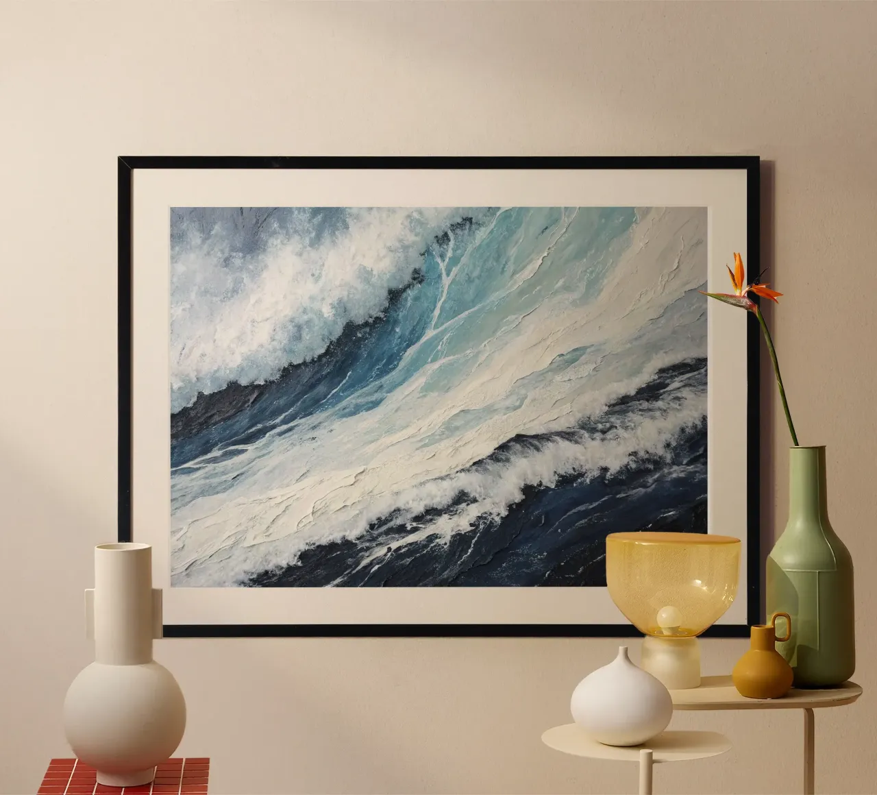 Onde di composizione II poster da 🎨 Point and Art