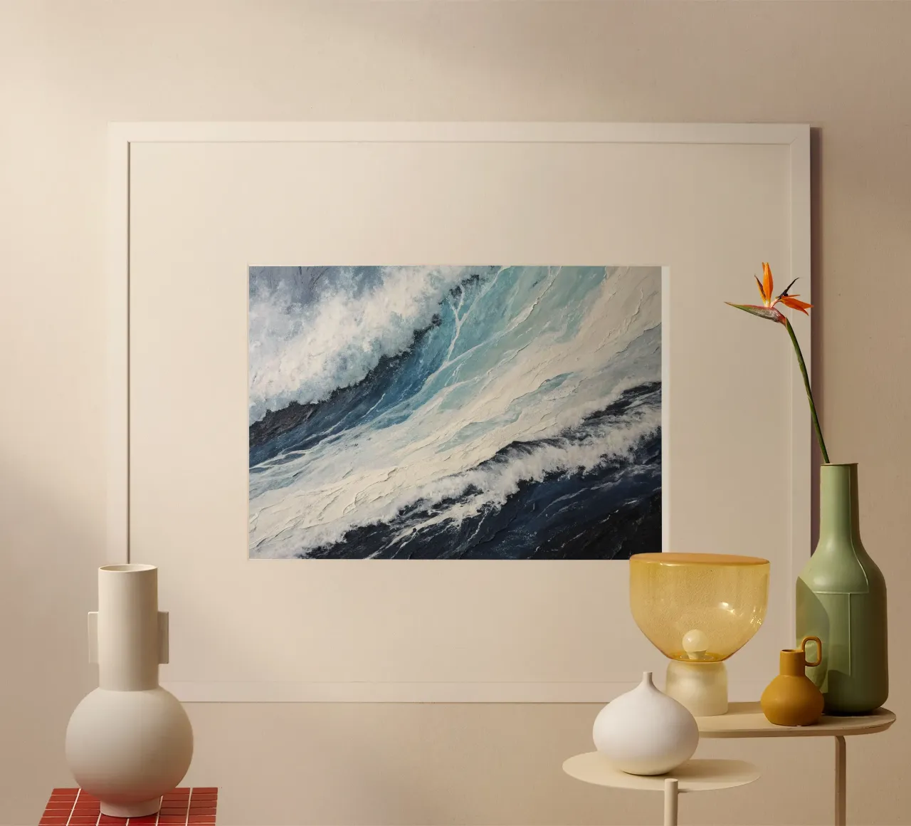 Onde di composizione II poster da 🎨 Point and Art