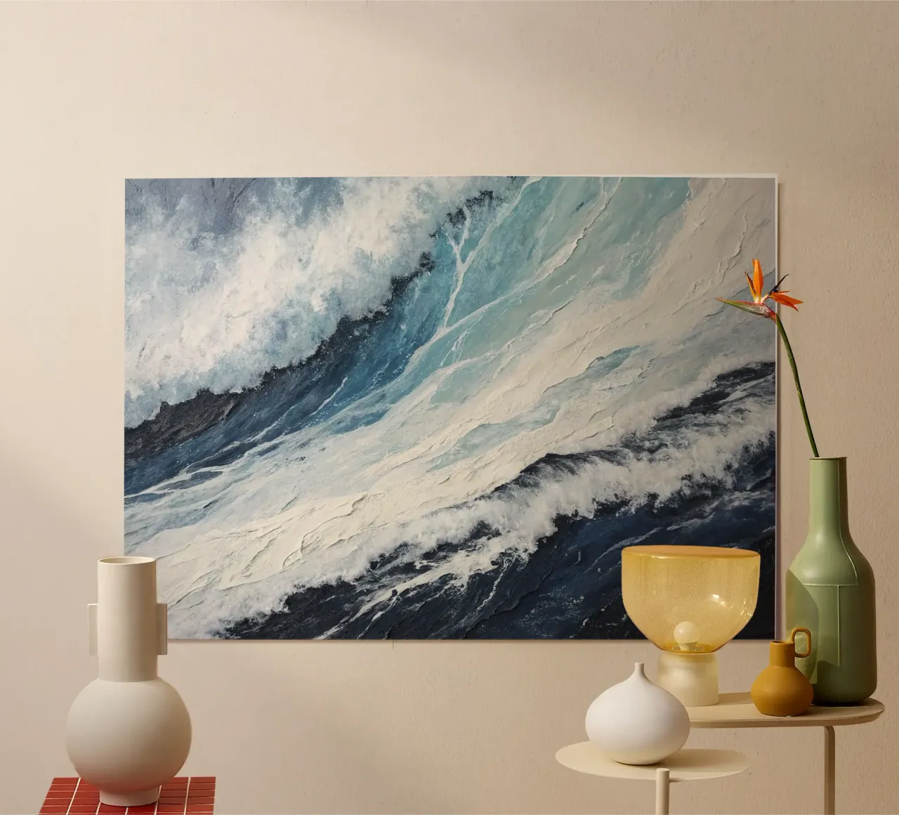 Onde di composizione II poster da 🎨 Point and Art