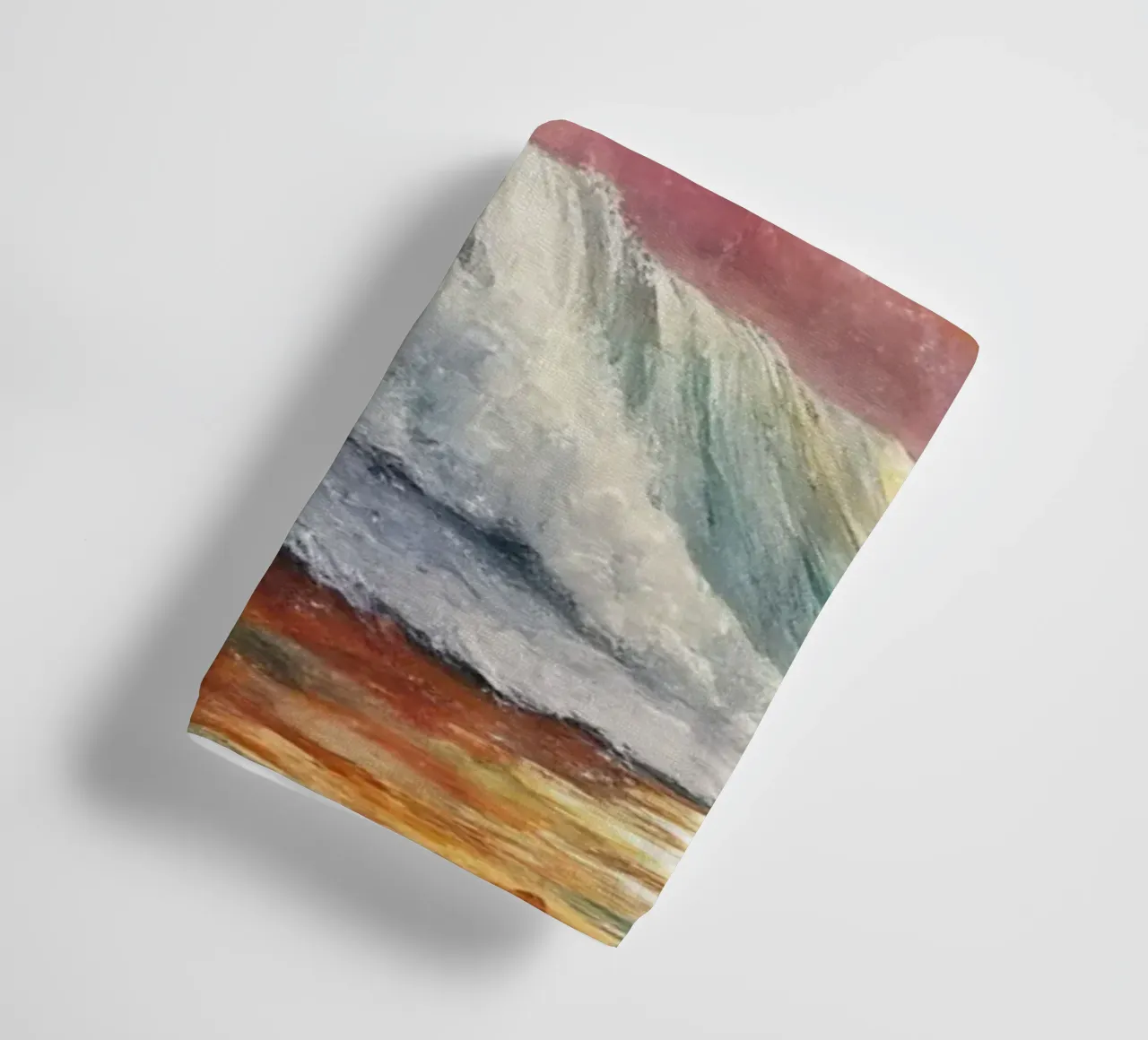 The rainbow of the waves towel by 🎨 Point and Art