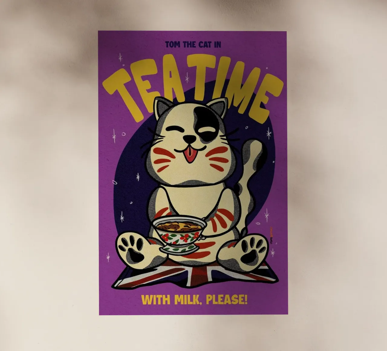 Tea Time pellicola backlit da Rafa Gomes