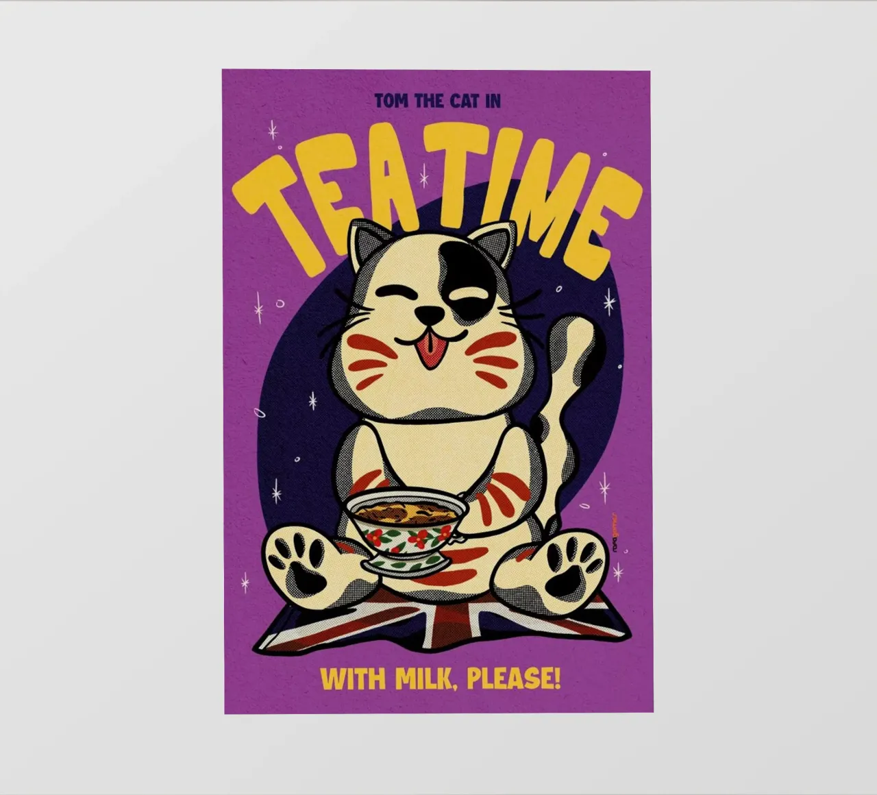 Tea Time pellicola backlit da Rafa Gomes