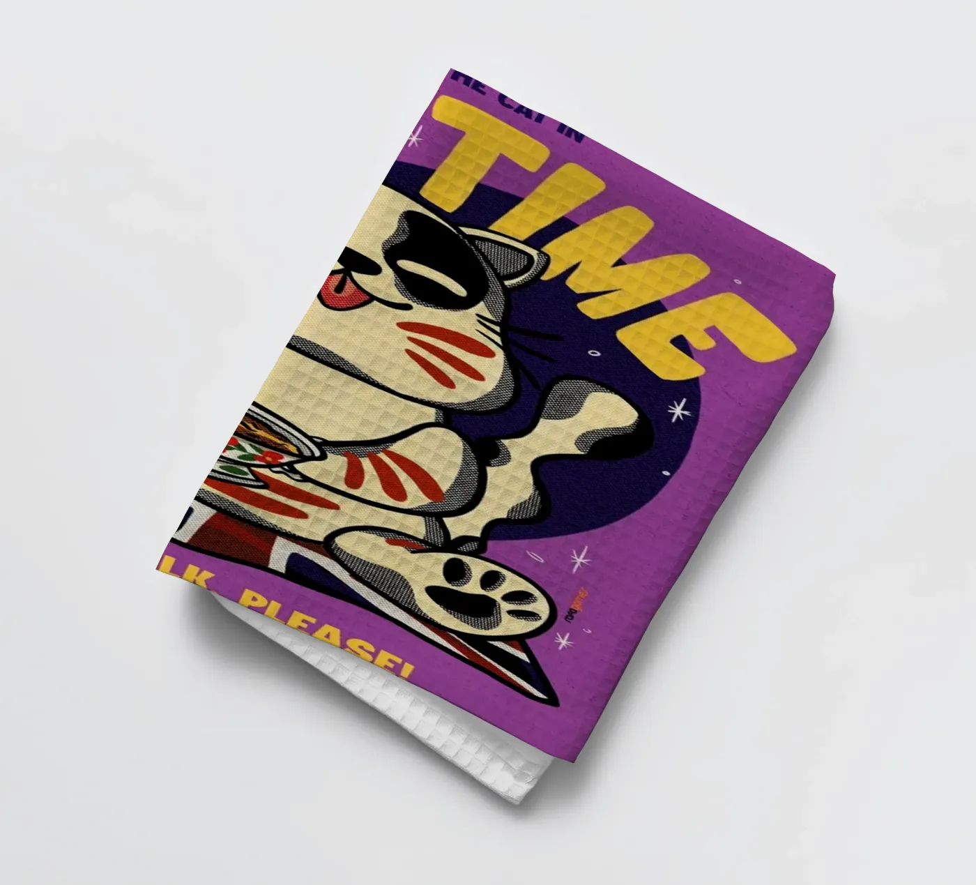 Tea Time Geschirrtuch von Rafa Gomes