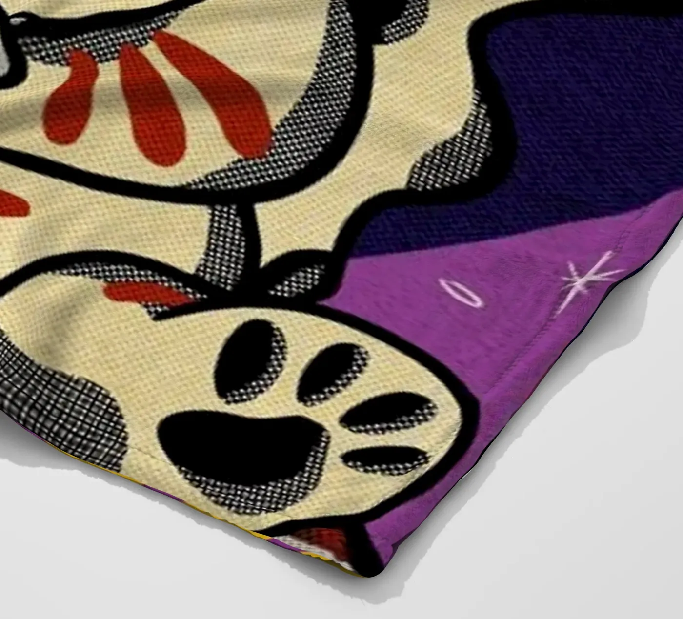 Tea Time fleece blanket by Rafa Gomes