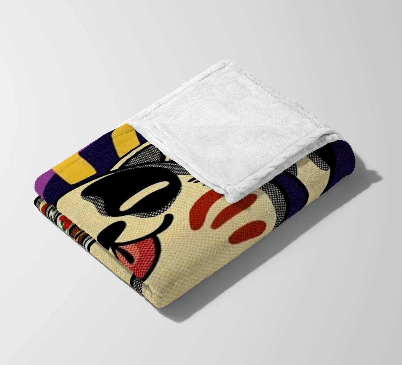 Tea Time fleece blanket by Rafa Gomes