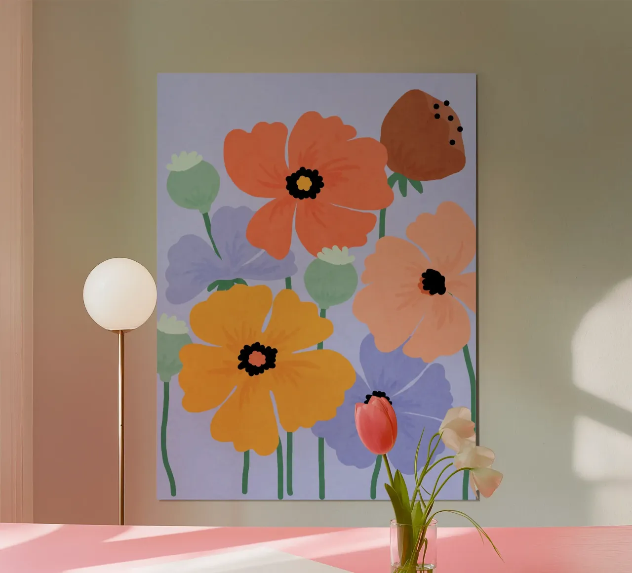 Wild Poppies poster da Gale Switzer