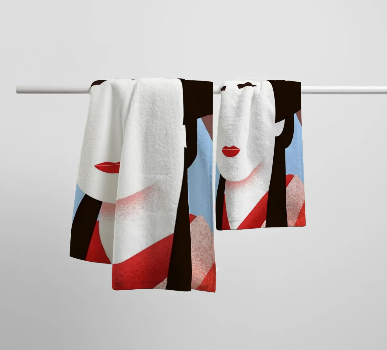 Geisha towel by Dharma