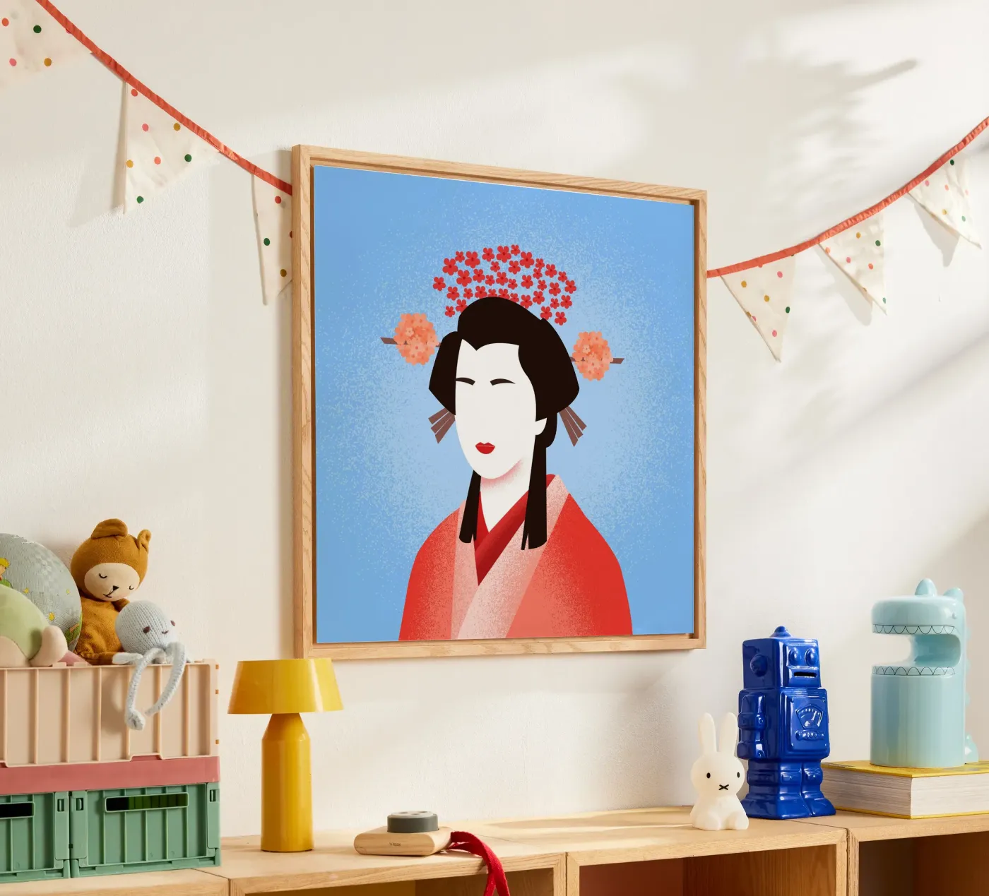 Geisha Acryl-Glas von Dharma