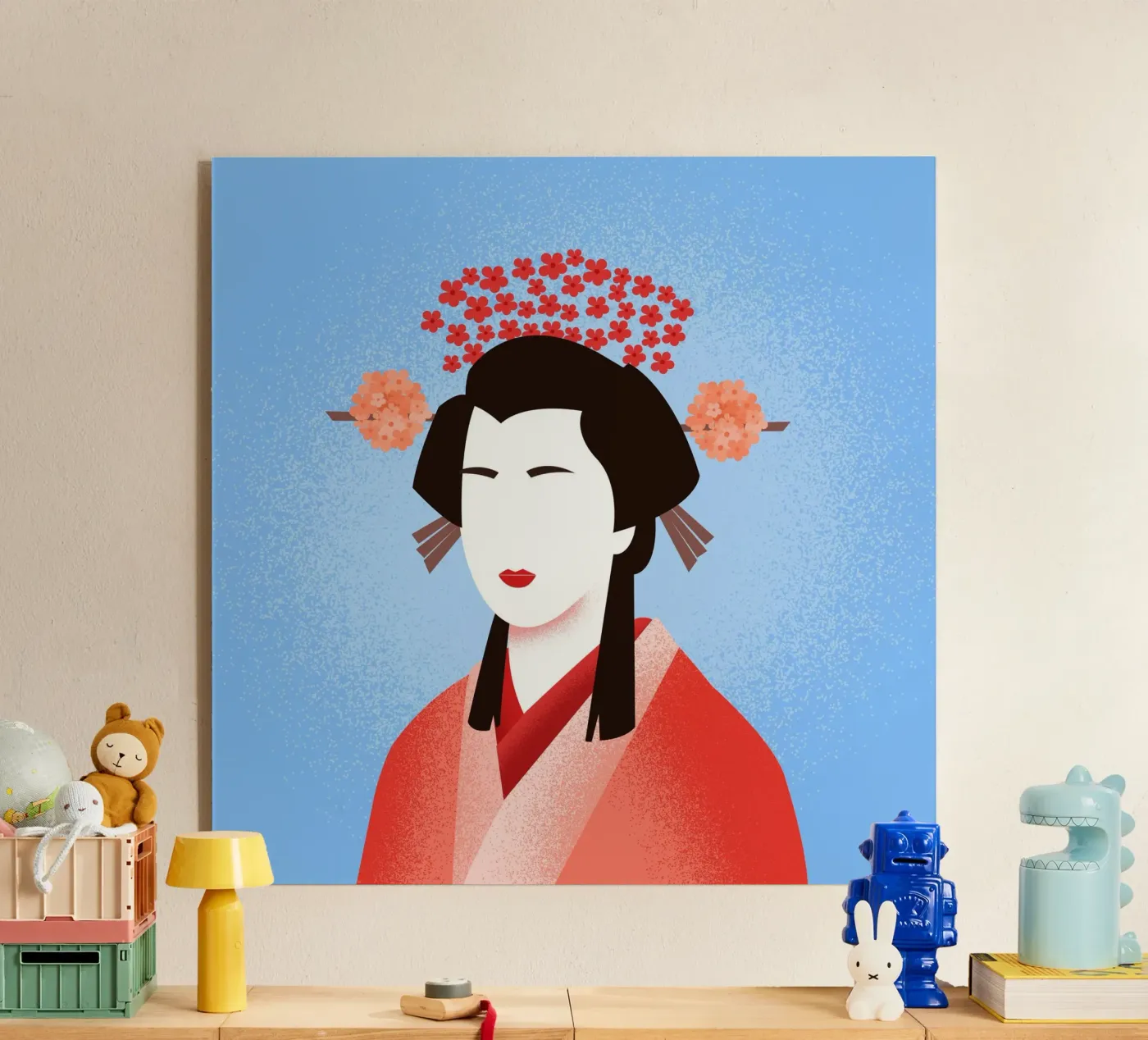 Geisha acrylic glass by Dharma