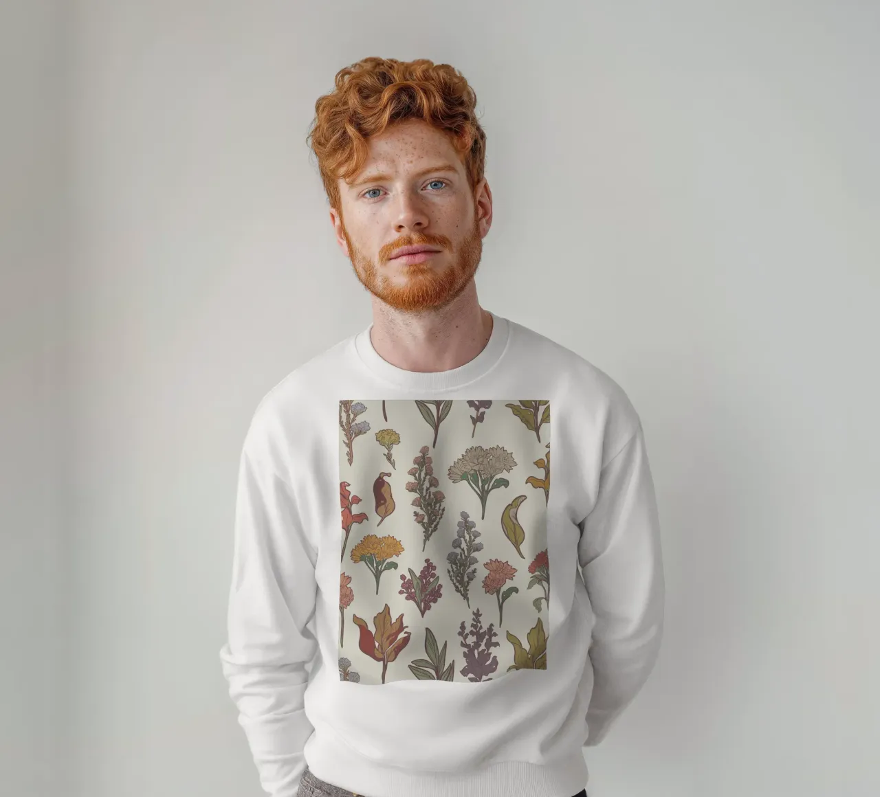 FLORAL PATTERN #1 felpa da Einfach Uebel