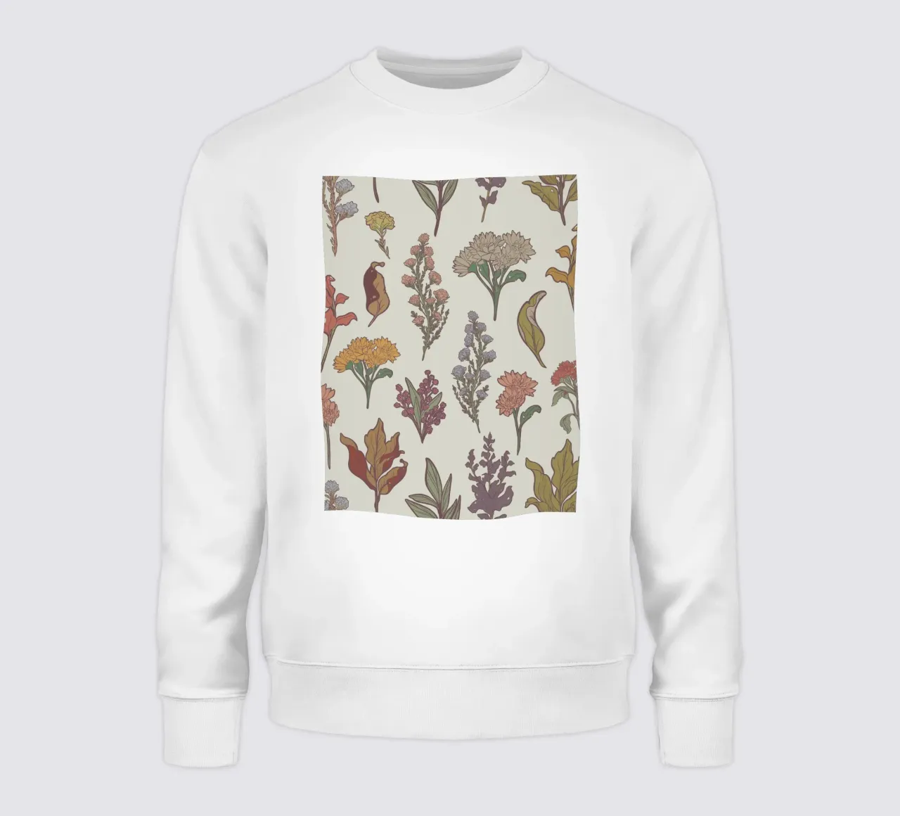 FLORAL PATTERN #1 felpa da Einfach Uebel