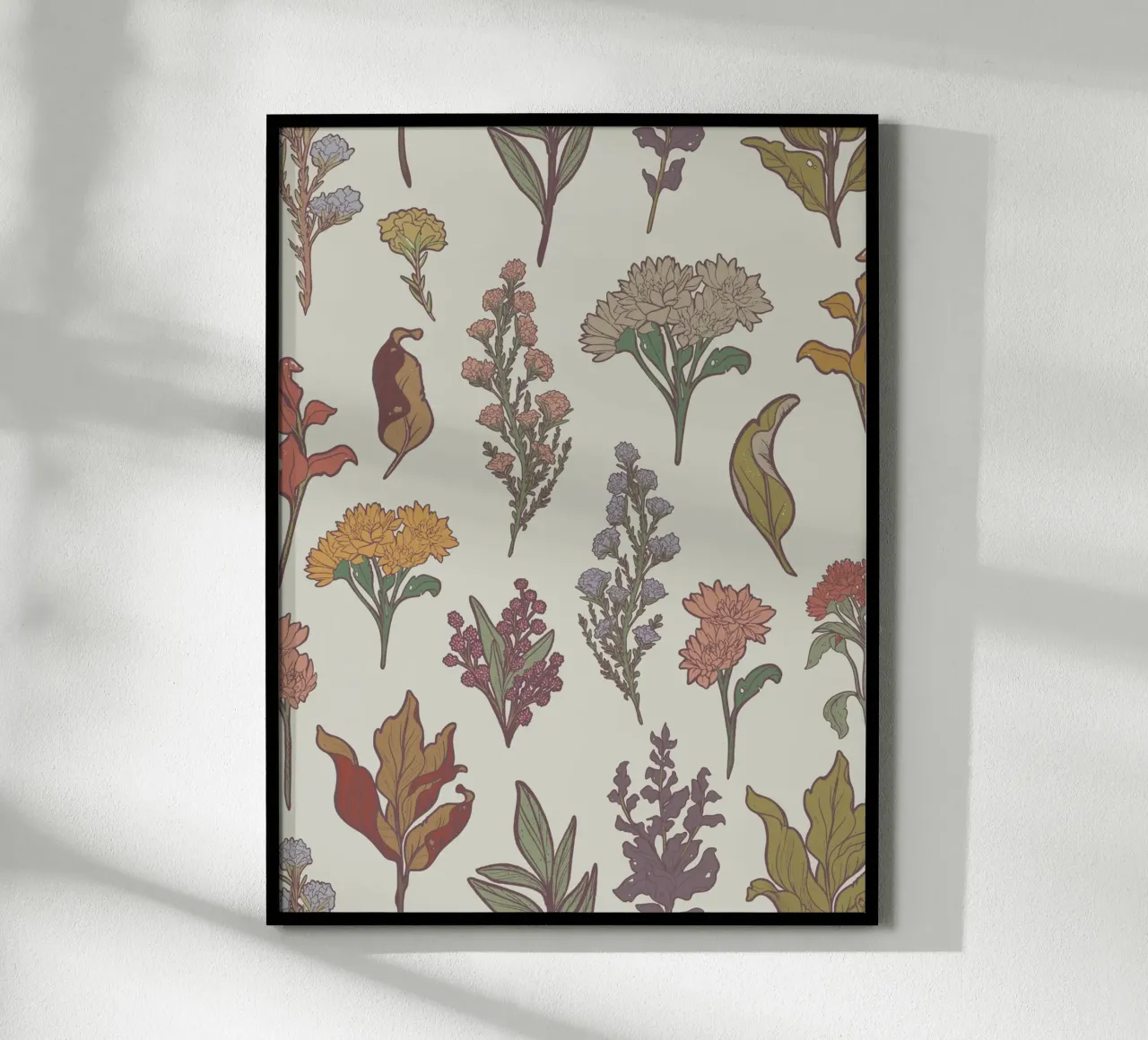 FLORAL PATTERN #1 carta hahnemühle da Einfach Uebel