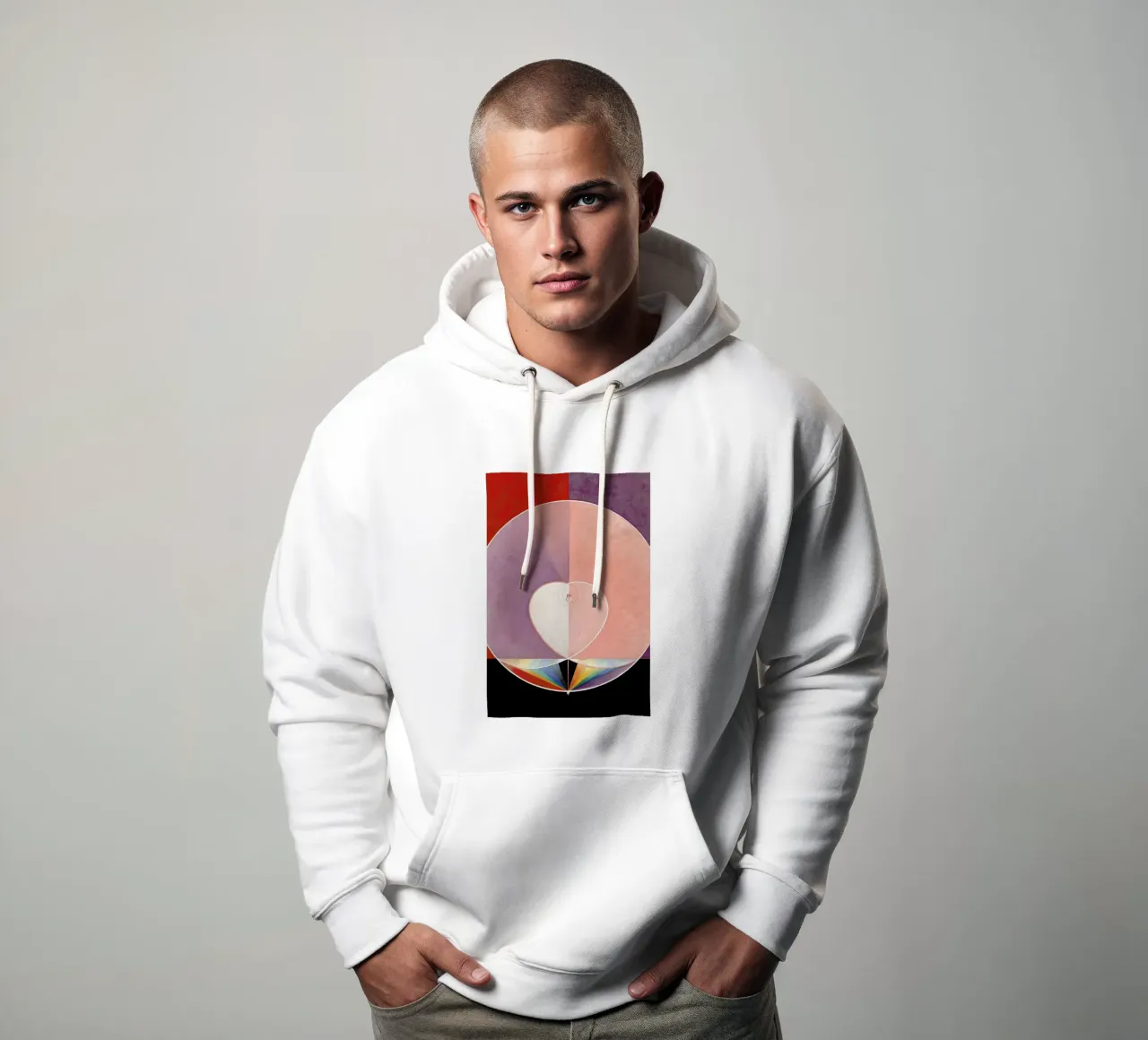 Hilma af Klint - The Dove, No. 2 III sudadera con capucha de Vintage by JUNIQE