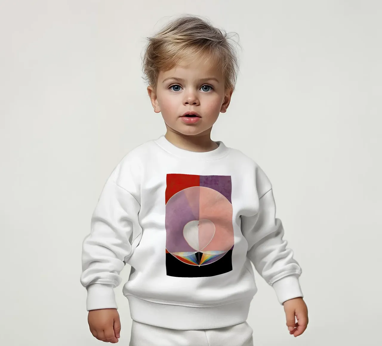 Hilma af Klint - The Dove, No. 2 III felpa neonato da Vintage by JUNIQE