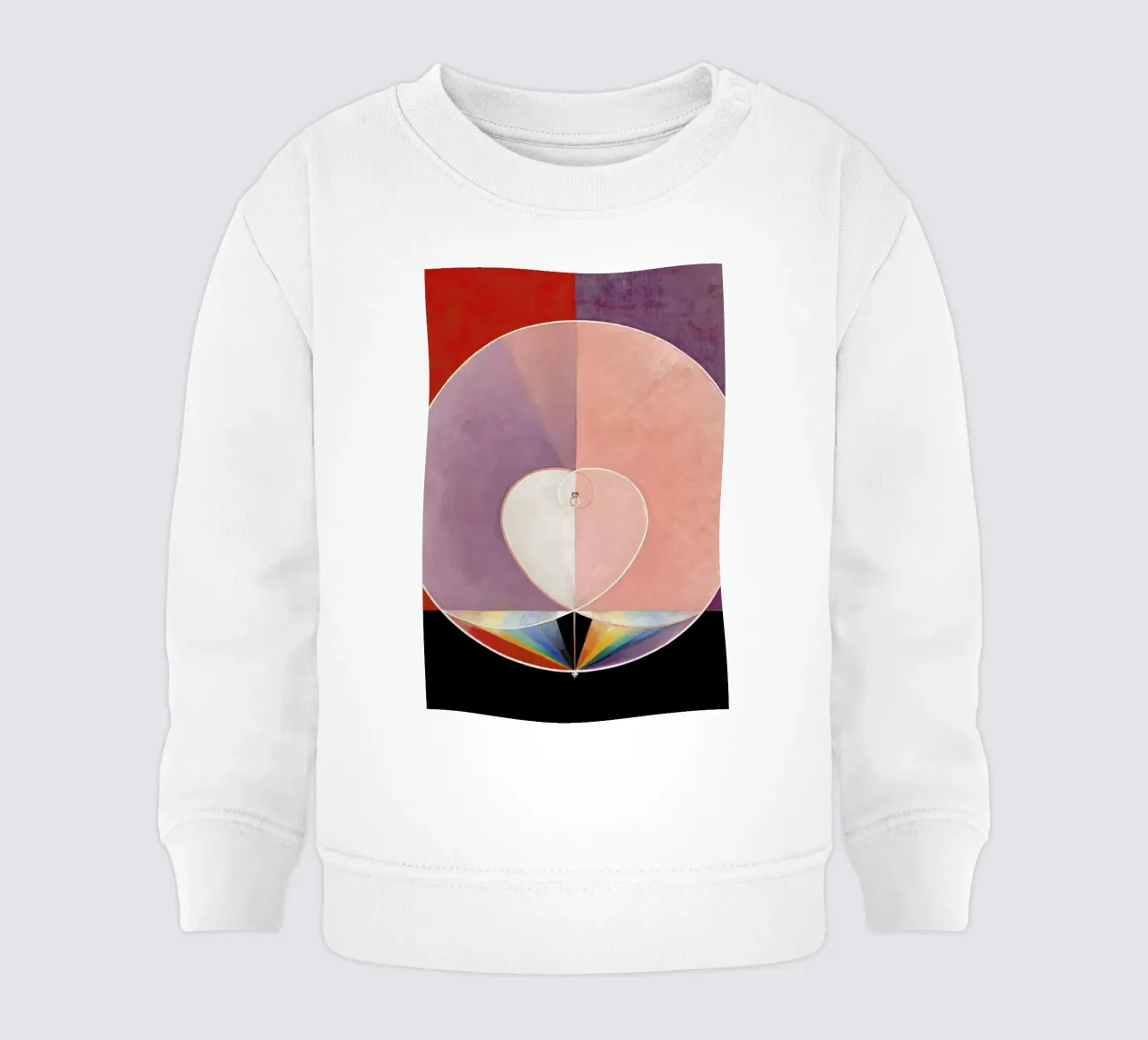 Hilma af Klint - The Dove, No. 2 III felpa neonato da Vintage by JUNIQE