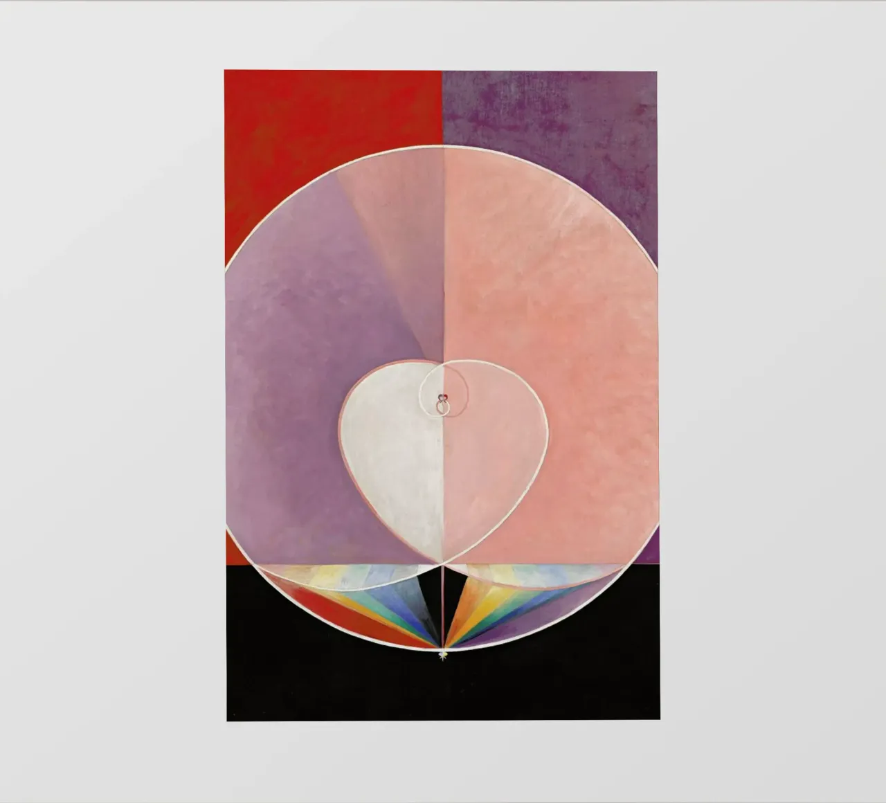 Hilma af Klint - The Dove, No. 2 III pellicola backlit da Vintage by JUNIQE