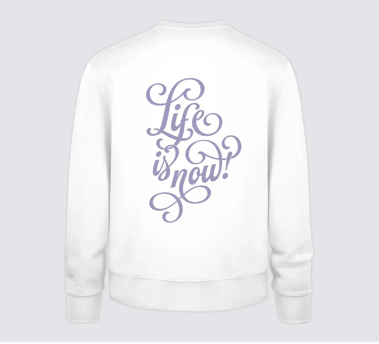 Life is now! felpa da Suuuper Prints