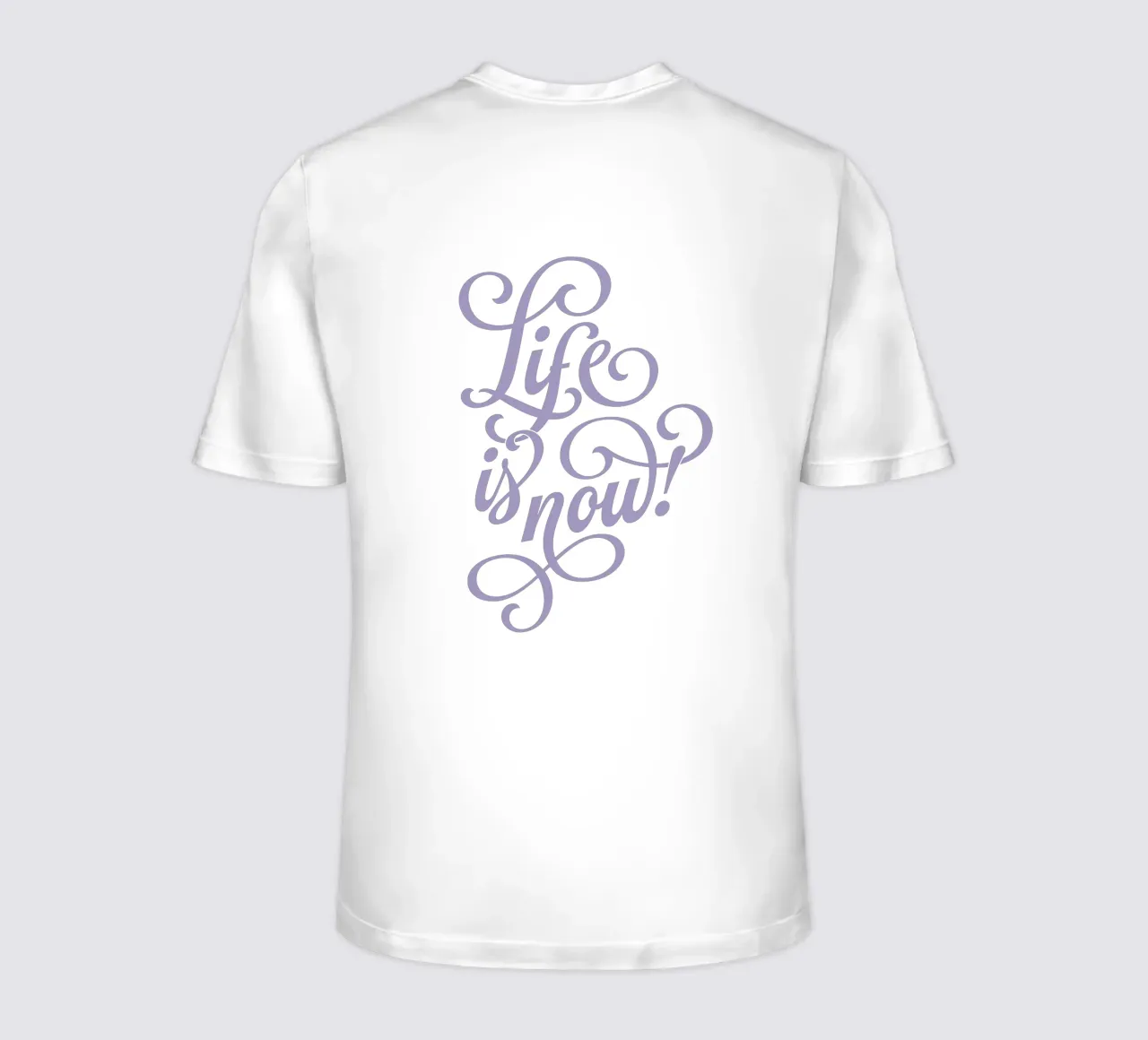 Life is now! t-shirt by Suuuper Prints