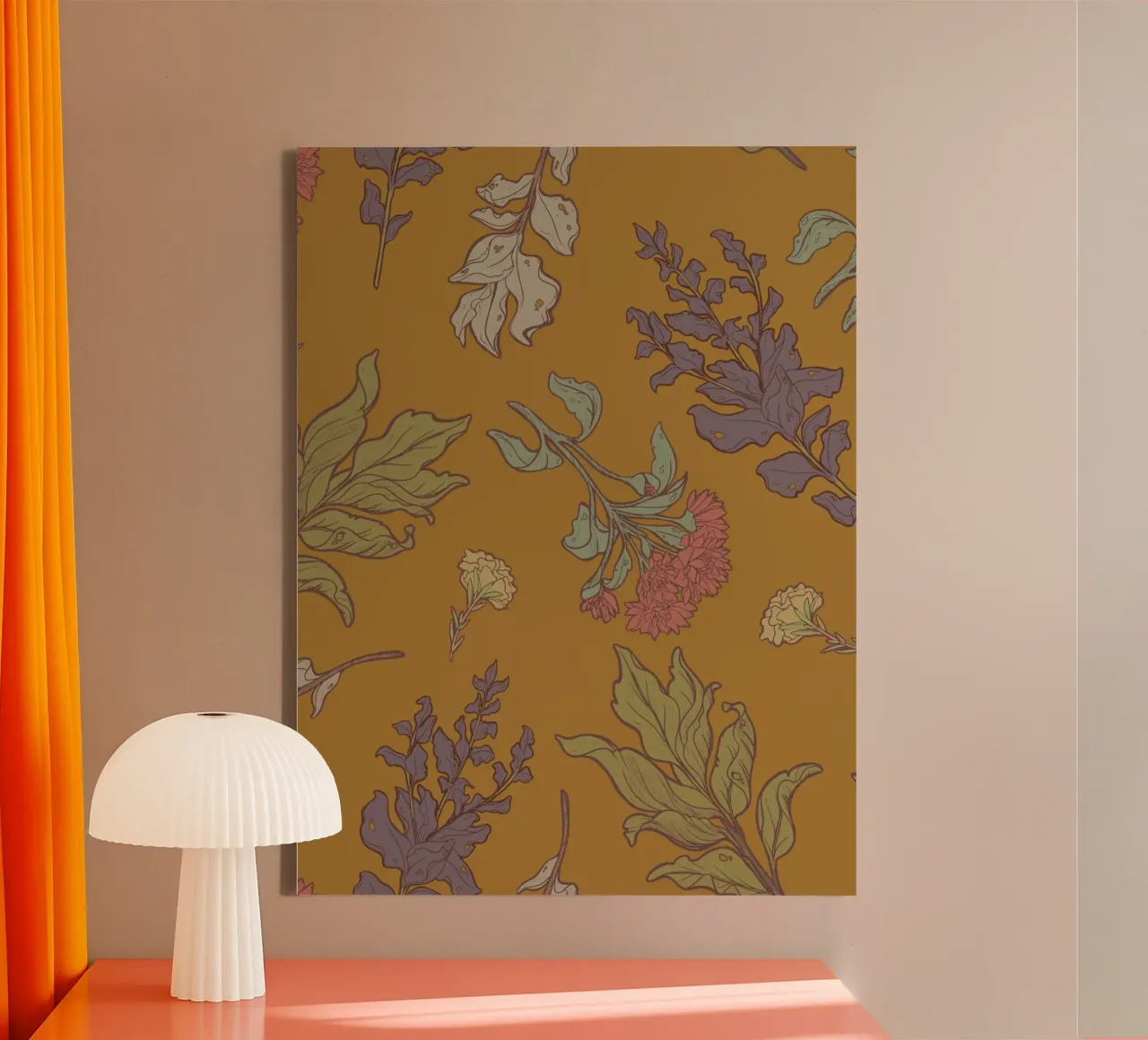 FLORAL PATTERN #2 canvas by Einfach Uebel