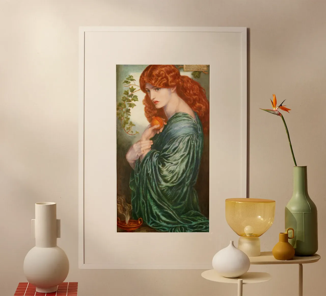 Dante Gabriel Rossetti's Proserpine carta hahnemühle da Venus Art