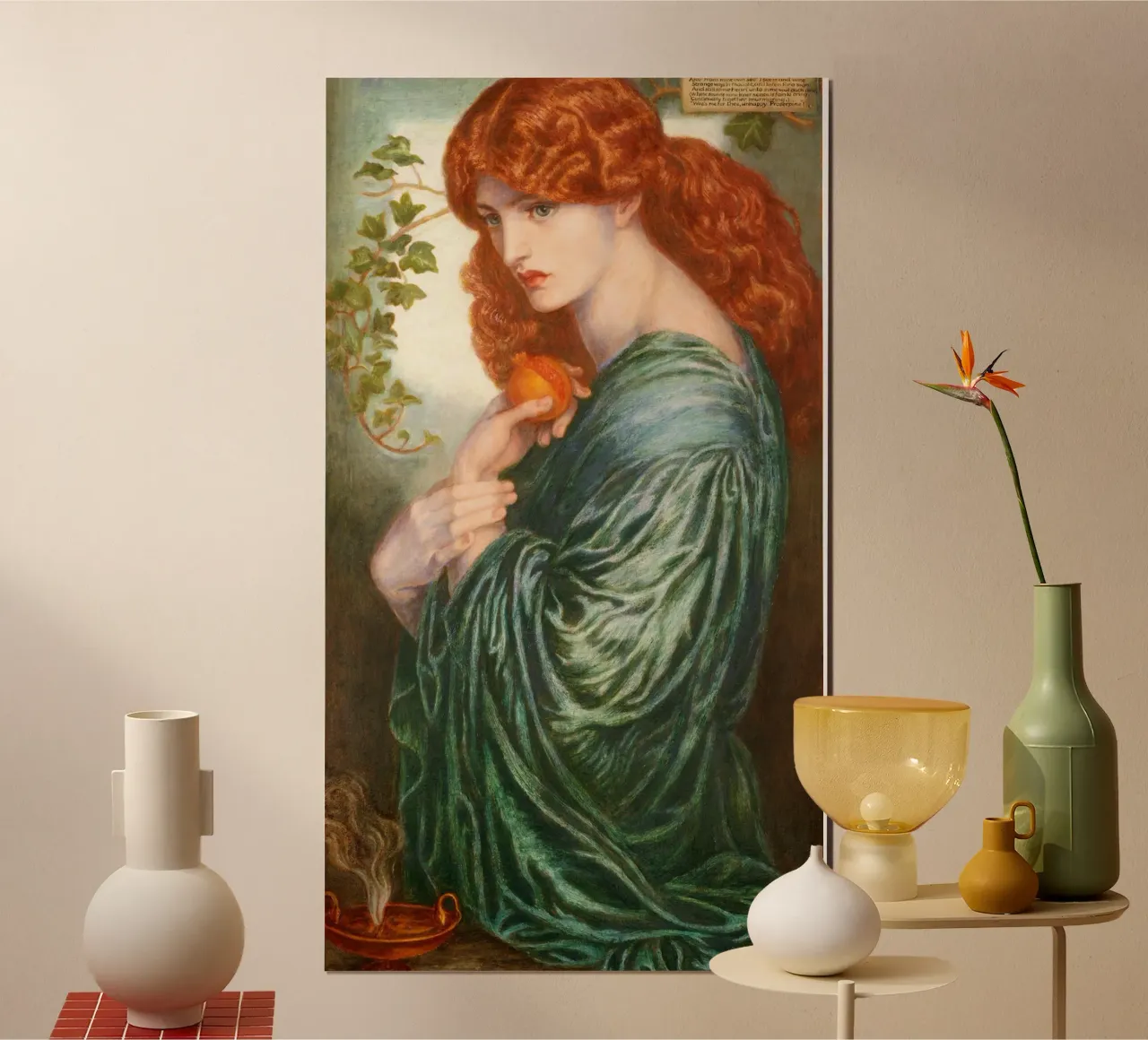 Dante Gabriel Rossetti's Proserpine carta hahnemühle da Venus Art