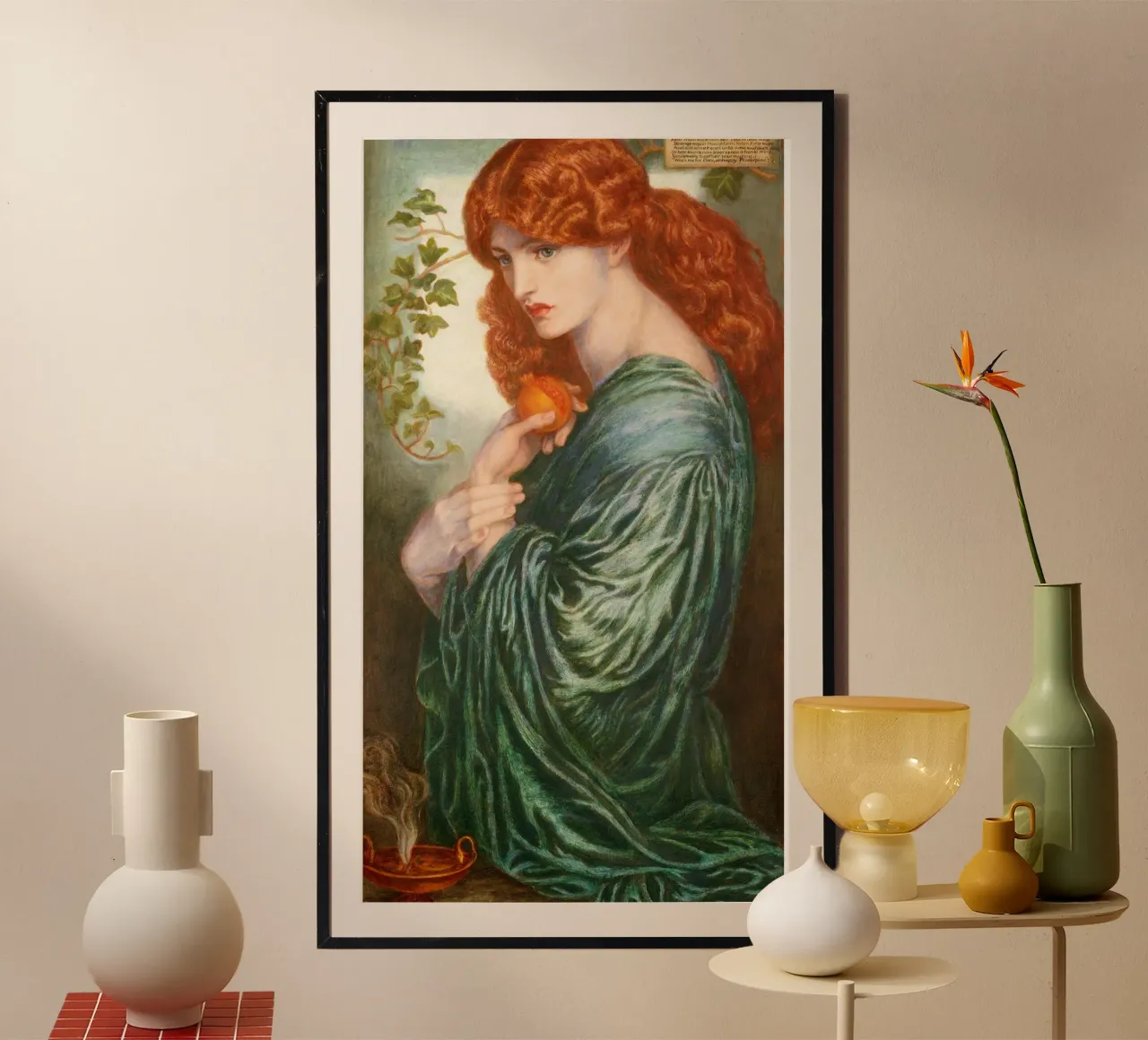 Dante Gabriel Rossetti's Proserpine carta hahnemühle da Venus Art