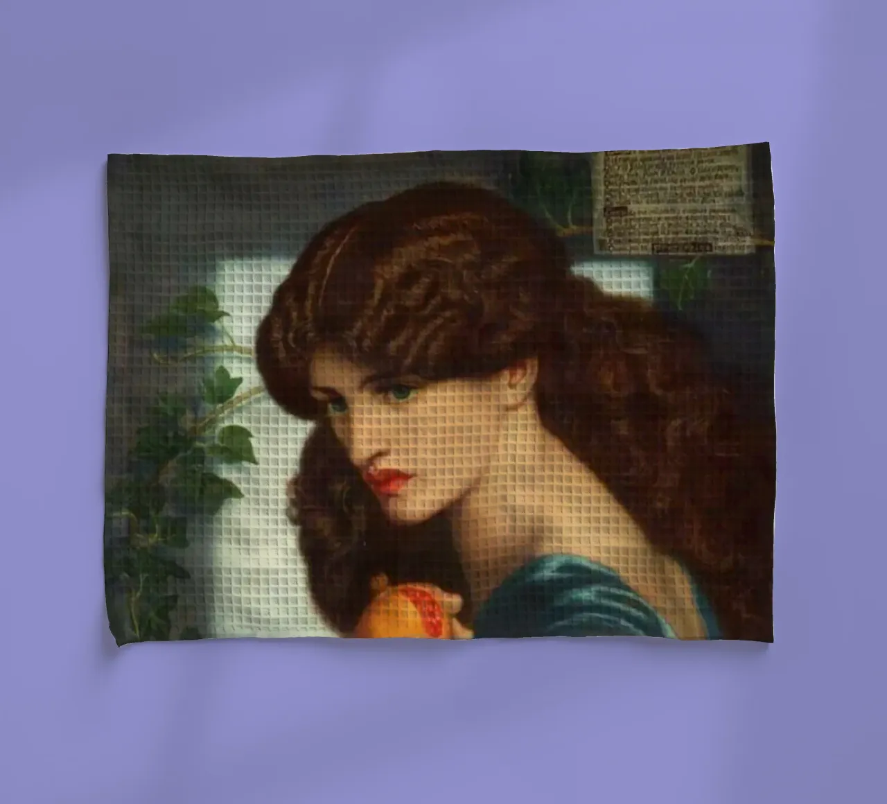 Proserpine Dante Gabriel Rossetti canovaccio da cucina da Venus Art