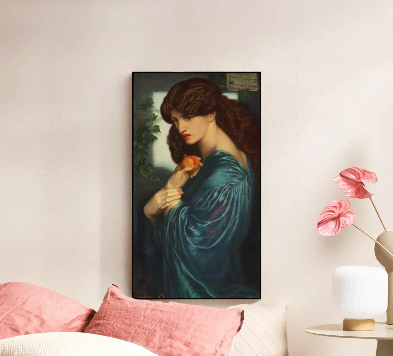 Proserpine Dante Gabriel Rossetti plexiglass da Venus Art