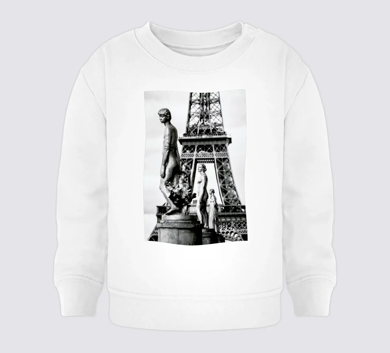 Tour Eiffel Trocad‚Ro baby sweatshirt by Magdalena Martin Photography