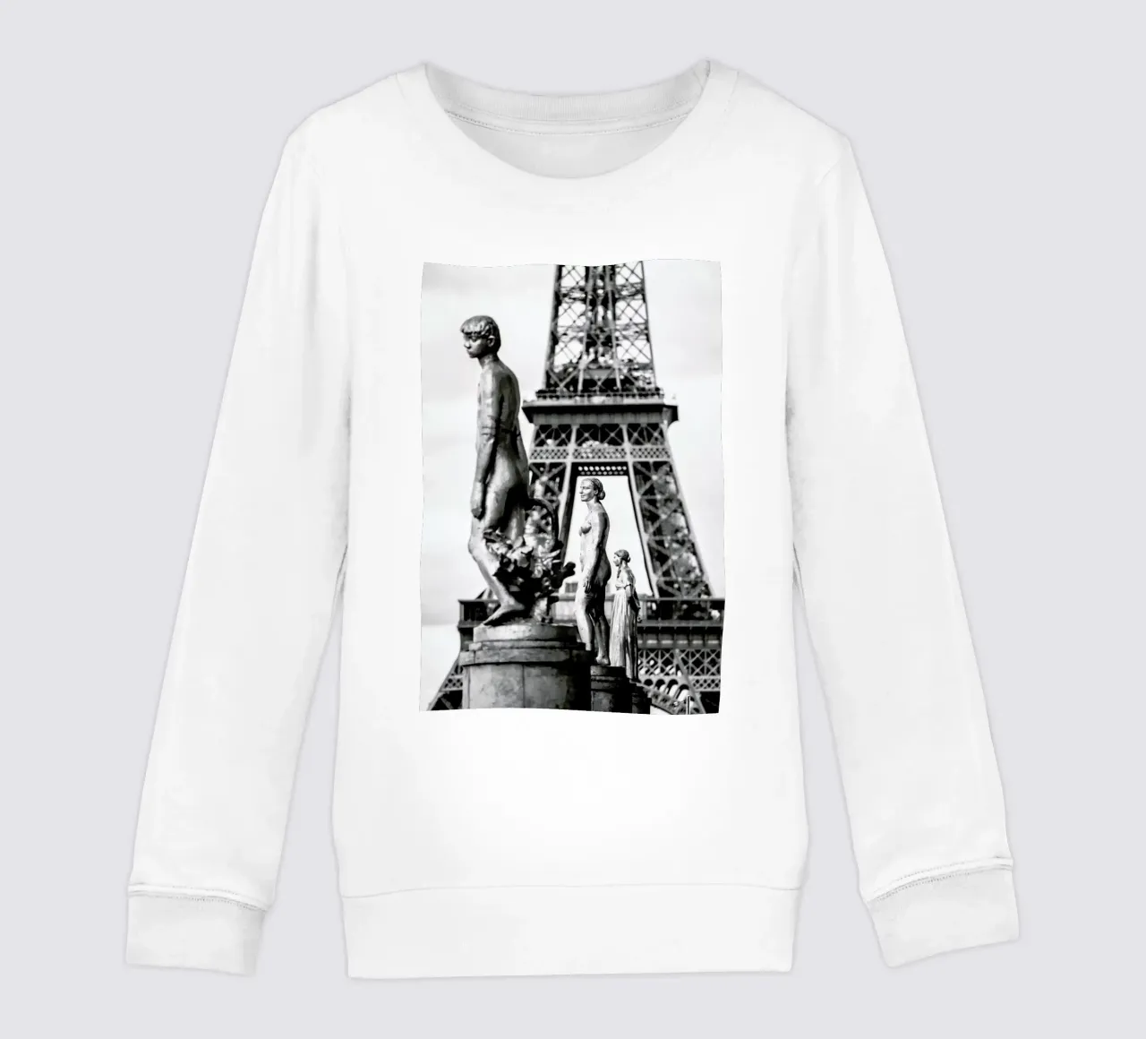 Tour Eiffel Trocad‚Ro kids sweatshirt by Magdalena Martin Photography