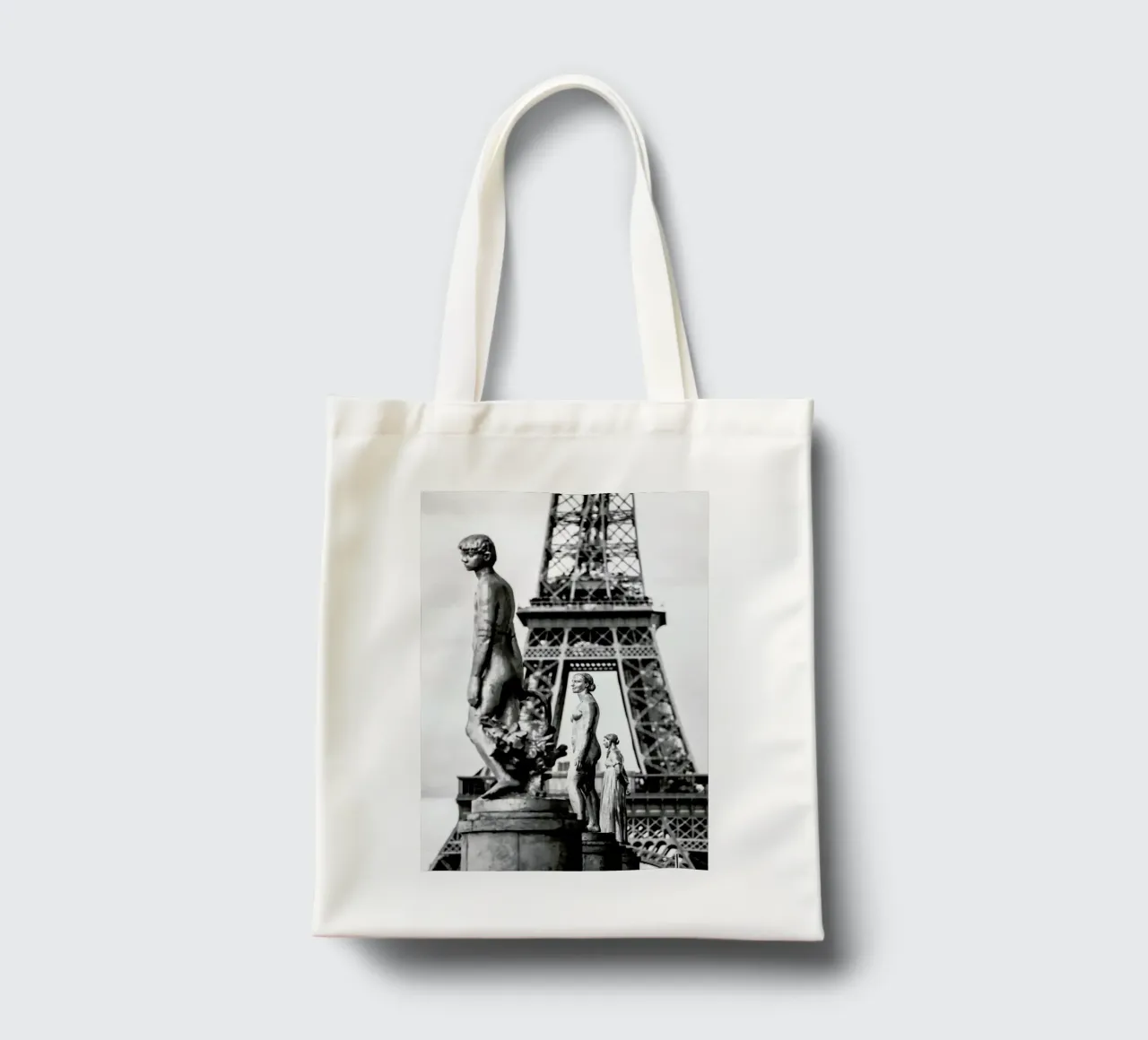 Tour Eiffel Trocad‚Ro borsa in juta da Magdalena Martin Photography