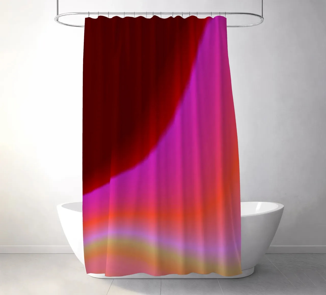 BLOODY GOOD shower curtain by ÂME LIBRE STUDIO