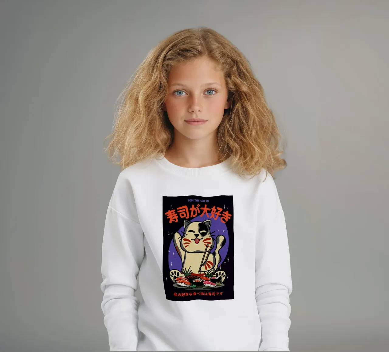 Sushi Ga Daisuki felpa bambino da Rafa Gomes
