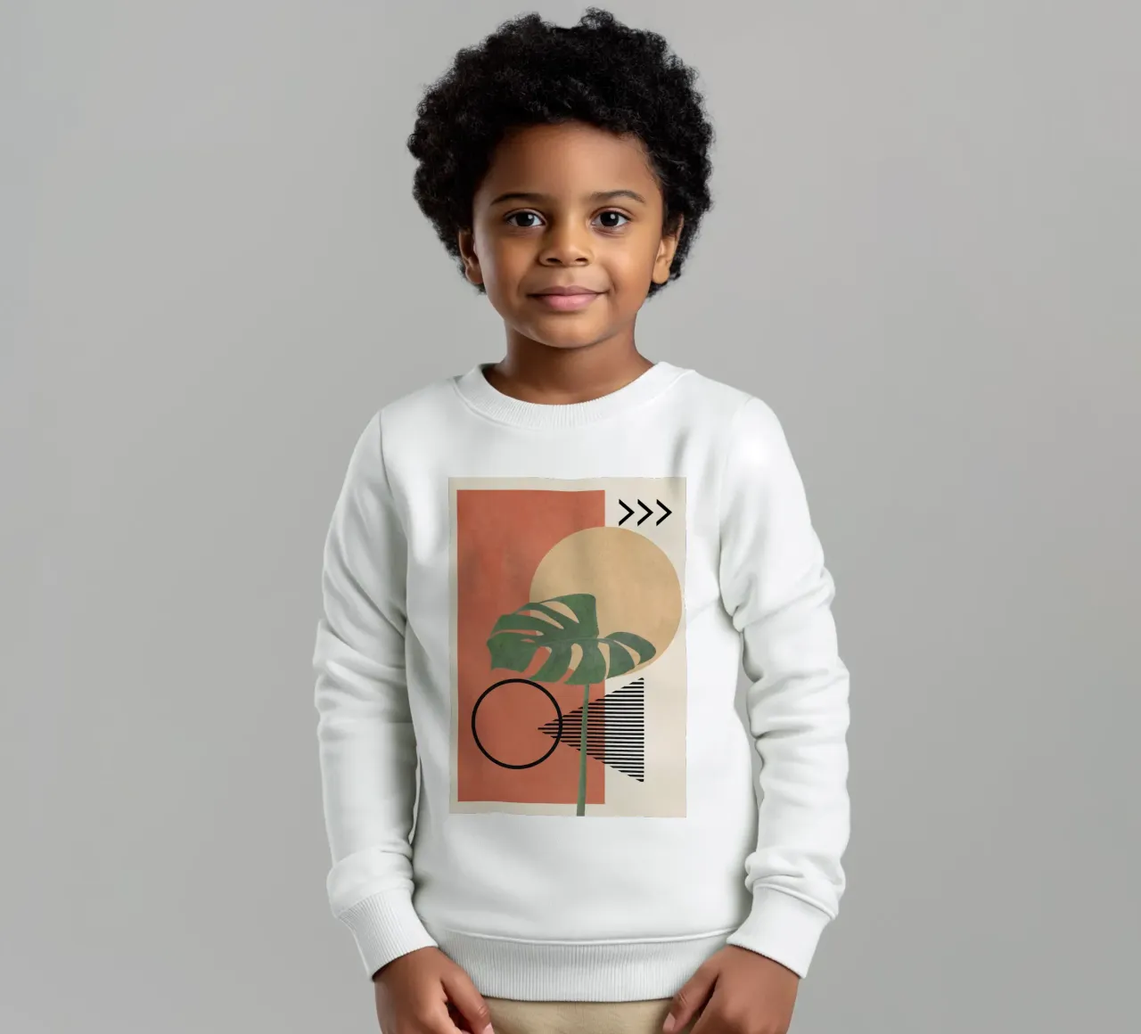 Nature Geometry I felpa bambino da cityart