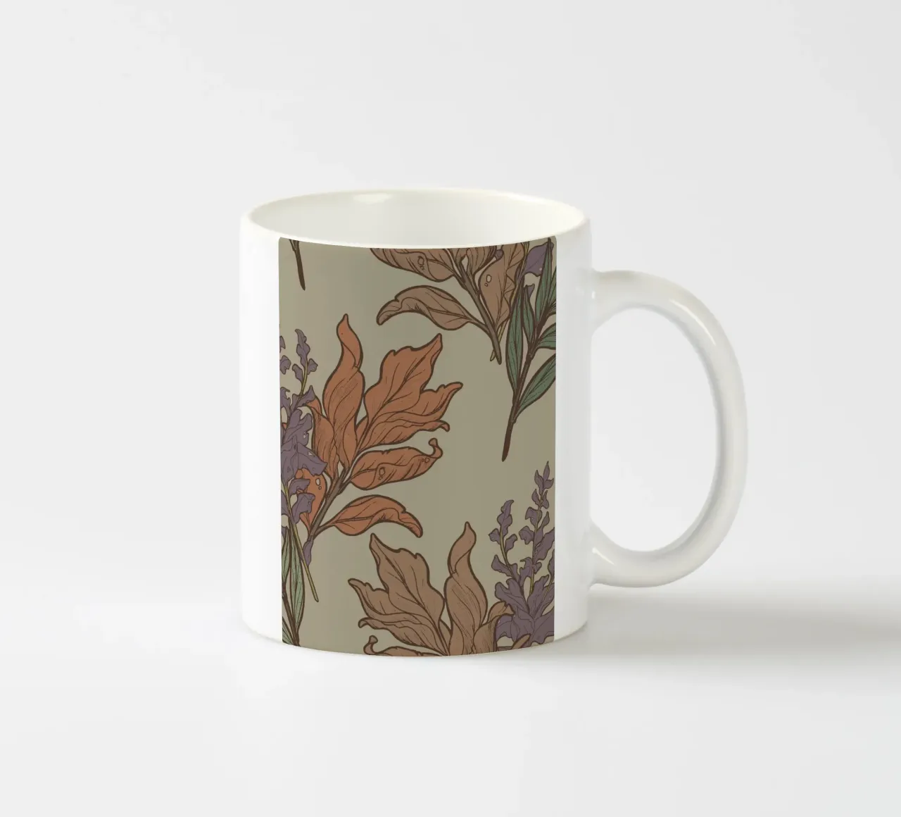 FLORAL PATTERN #3 tazza in ceramica da Einfach Uebel
