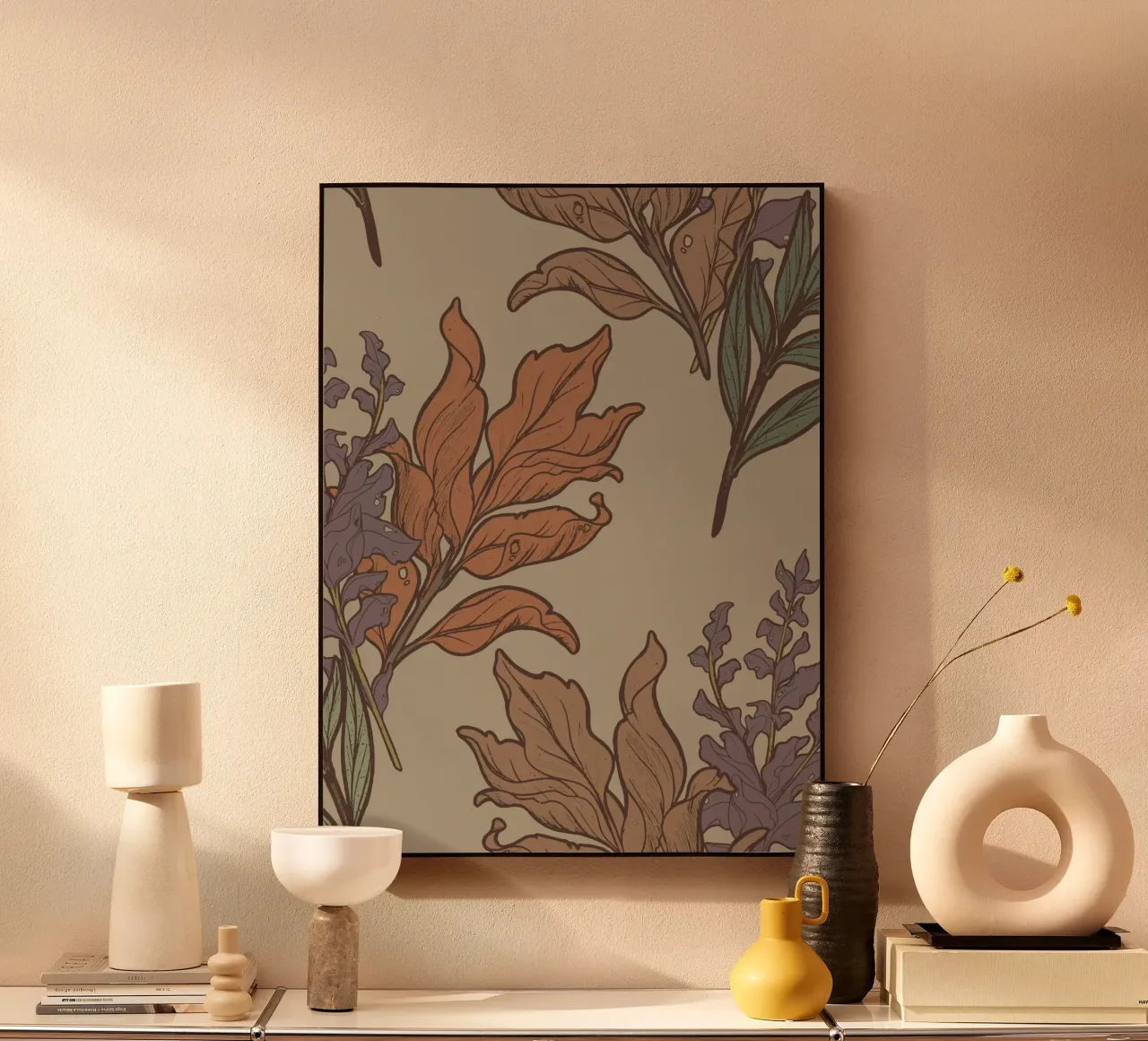 FLORAL PATTERN #3 plexiglass da Einfach Uebel