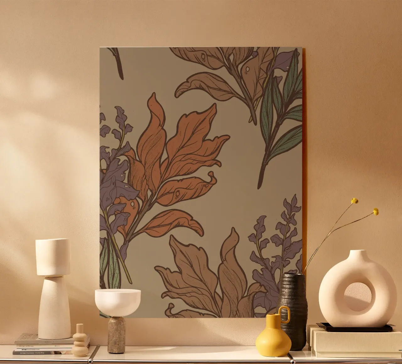 FLORAL PATTERN #3 plexiglass da Einfach Uebel