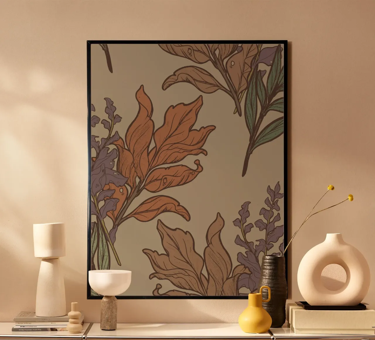 FLORAL PATTERN #3 poster da Einfach Uebel