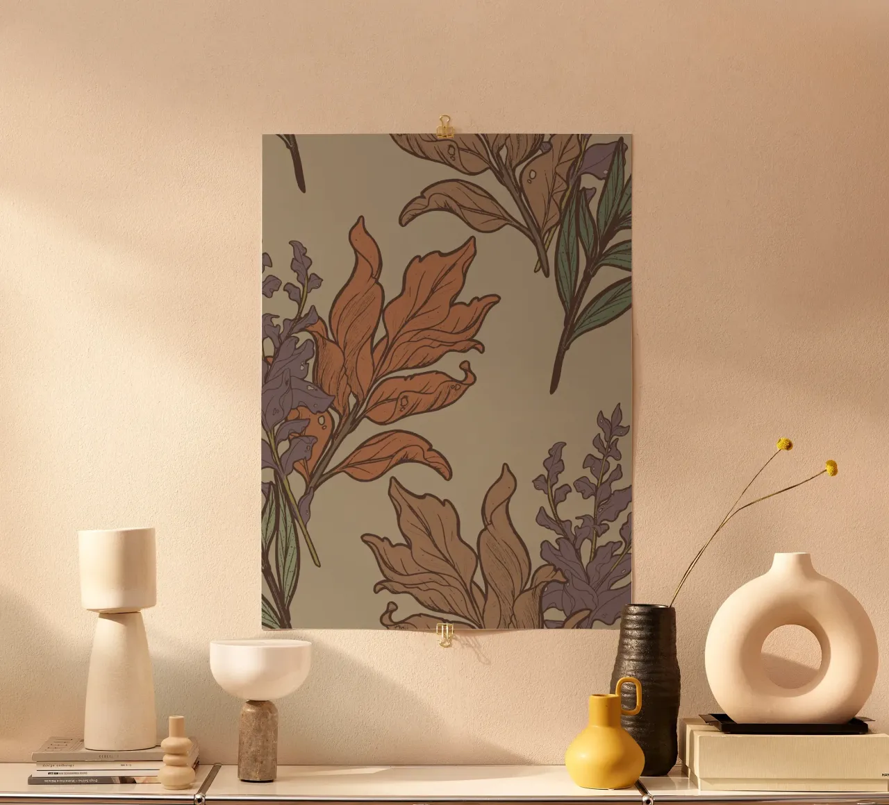 FLORAL PATTERN #3 poster da Einfach Uebel