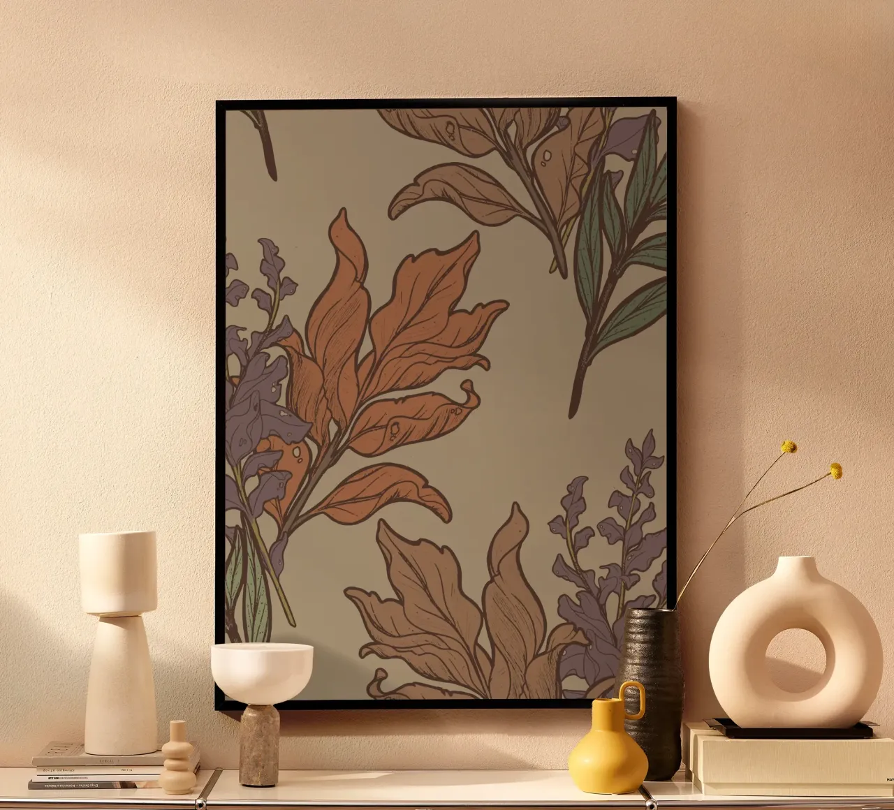 FLORAL PATTERN #3 poster da Einfach Uebel