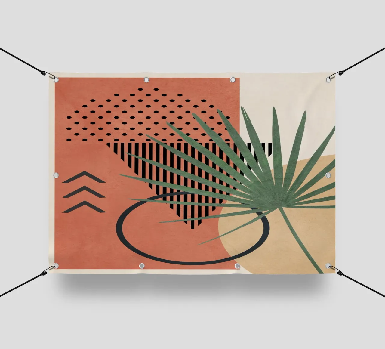 Nature Geometry II telo in pvc da cityart
