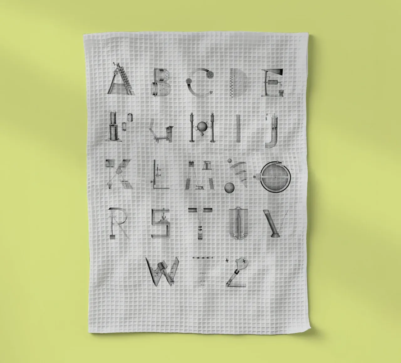 Science letters Geschirrtuch von Khyati Trehan