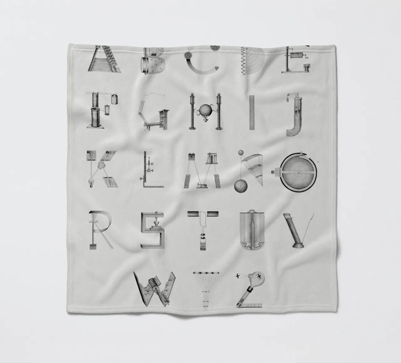 Science letters Fleecedecke von Khyati Trehan